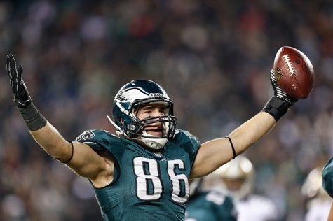 Fantasy owners, if your tight end is on a bye look for Zach Ertz as a possible replacement for this week's matchup.