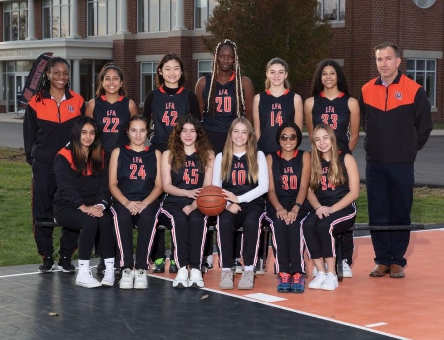 Lake Forest Academy Girls’ Varsity Basketball team