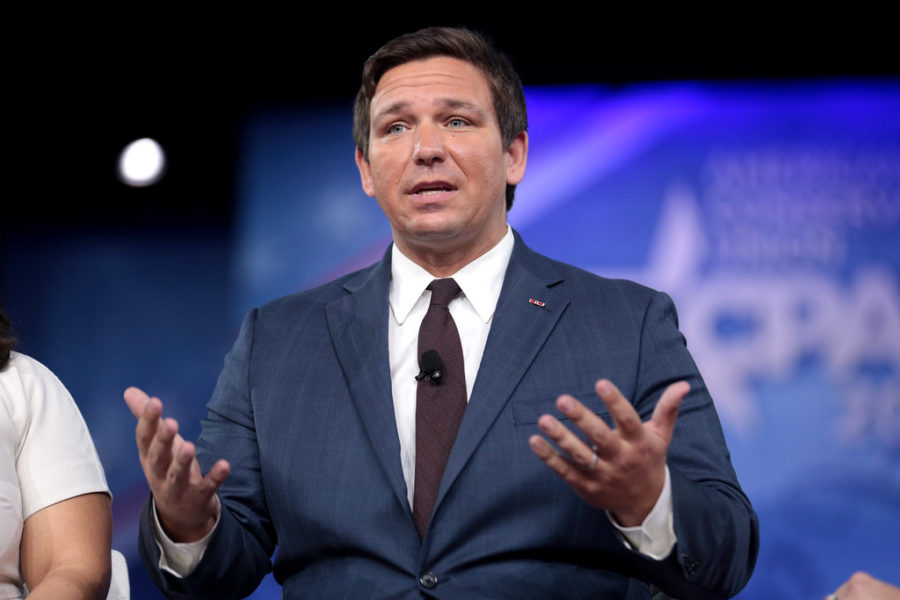 Florida Governor Rob DeSantis speaking at 2017 Conservative Political Action Conference (CPAC)