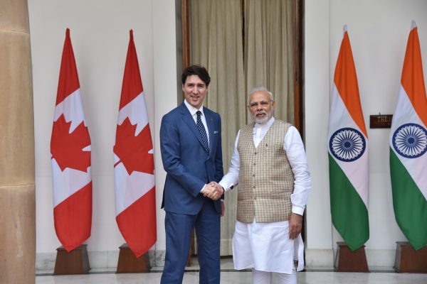 Leaders of both Canada and India Justin Trudeau and Droupadi Murmu meet before the start of the geopolitical conflict
