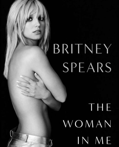 This is the cover of Britney Spears new book The Woman in Me. 